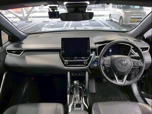 カローラクロス ハイブリッド Z ワンオーナー/ナビ/バックカメラ/レーダークルーズ/BSM/シートヒーター/パワーシート/ETC/パワーバックドア/ディスプレイオーディオ/ハーフレザー/前後ドライブレコーダー/Bluetooth(2枚目)