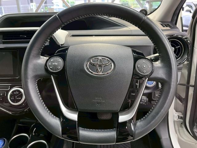 アクア G ソフトレザーセレクション バックカメラ/クルーズコントロール/ETC/ナビ/Bluetooth接続/衝突軽減/レーンアシスト/ヘッドライトウォッシャー/オートハイビーム/LEDヘッド/スマートキー/プッシュスタート/ETC(48枚目)