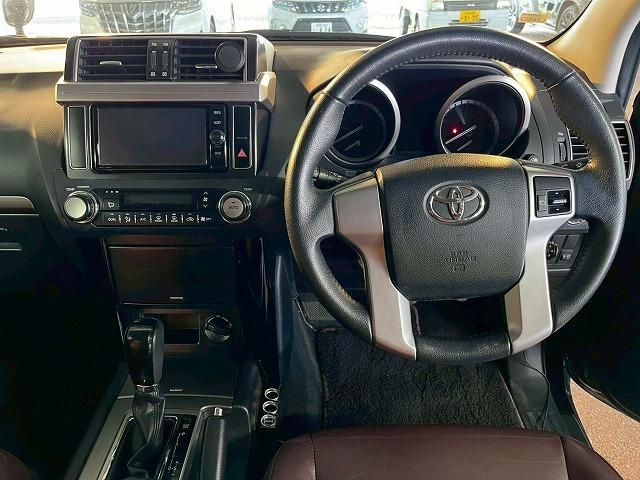 ランドクルーザープラド TX Lパッケージ・G-フロンティア サンルーフ/7人/特別仕様車/茶革シート/クルーズコントロール/パワーシート/純正ナビTV/ETC/シートヒーター/Bluetooth再生/オートエアコン/ETC/スマートキー/プッシュスタート/(34枚目)