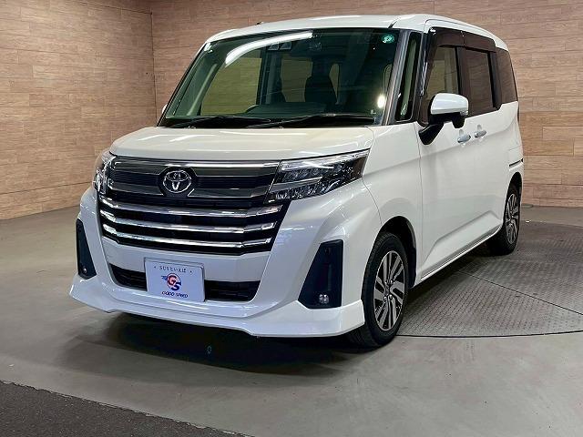 ルーミー カスタムＧ　全周囲カメラ／両側電動スライドドア／シートヒーター／純正ナビ／フルセグ／衝突軽減ブレーキ／レーダークルーズコントロール／前後ドラレコ／コーナーセンサー／Ｂｌｕｅｔｏｏｔｈ再生／レーンディパーチャー（64枚目）