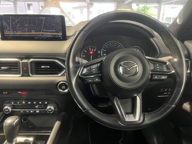ＣＸ－５ ＸＤ　スポーツアピアランス　サンルーフ／ＢＯＳＥ／全周囲カメラ／パワーバックドア／ヘッドアップディスプレイ／パドルシフト／ステアリングヒーター／シートヒーター／衝突軽減／レーンアシスト／ナビ／ブラインドスポット／ＥＴＣ（28枚目）