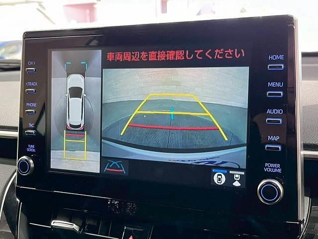 カローラクロス ハイブリッド　Ｚ　パノラマルーフ／１０．５インチナビ／全周囲／ブラインドスポット／シートヒーター／レーダークルーズ／ＣＤ／ＤＶＤ／Ｂｌｕｅｔｏｏｔｈ接続／パワーシート／１８インチアルミ／衝突軽減／レーンアシスト／ＥＴＣ（4枚目）