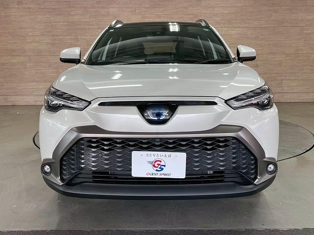 カローラクロス ハイブリッド　Ｚ　パノラマルーフ／１０．５インチナビ／全周囲／ブラインドスポット／シートヒーター／レーダークルーズ／ＣＤ／ＤＶＤ／Ｂｌｕｅｔｏｏｔｈ接続／パワーシート／１８インチアルミ／衝突軽減／レーンアシスト／ＥＴＣ（17枚目）