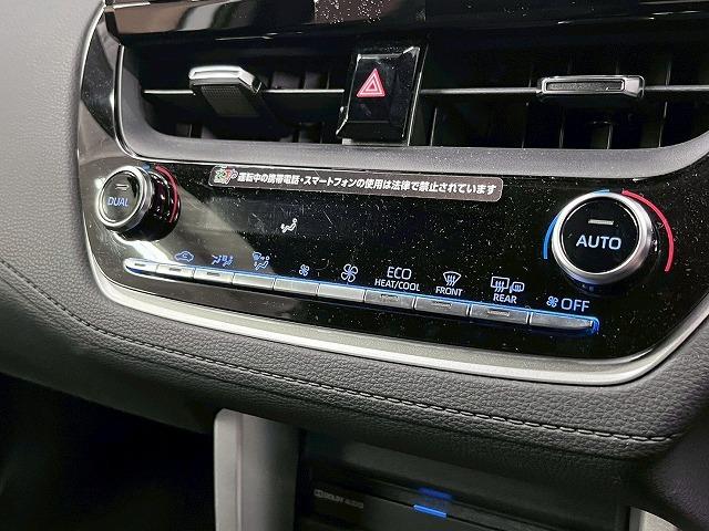 カローラクロス ハイブリッド　Ｚ　パノラマルーフ／１０．５インチナビ／全周囲／ブラインドスポット／シートヒーター／レーダークルーズ／ＣＤ／ＤＶＤ／Ｂｌｕｅｔｏｏｔｈ接続／パワーシート／１８インチアルミ／衝突軽減／レーンアシスト／ＥＴＣ（28枚目）