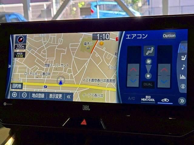 ハリアーハイブリッド Ｚ　レザーパッケージ　パノラマルーフ／ナビ／全周囲／ＪＢＬサウンド／レーダークルーズ／シートクーラー／パワーシート／電動リアゲート／衝突軽減／レーンアシスト／オートハイビーム／シートメモリ／スマートキー／プッシュスタート（3枚目）