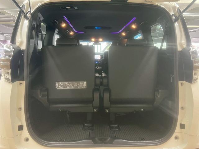 ヴェルファイア ２．５Ｚ　ゴールデンアイズ　ワンオーナー／ナビ／両側電動／ＣＤ／ＤＶＤ／Ｂｌｕｅｔｏｏｔｈ接続／衝突軽減／レーンアシスト／レーダークルーズ／ＬＥＤライト／コーナーセンサー／１８インチアルミ／オットマン／ＡＣ１００Ｖ／スマートキー（73枚目）