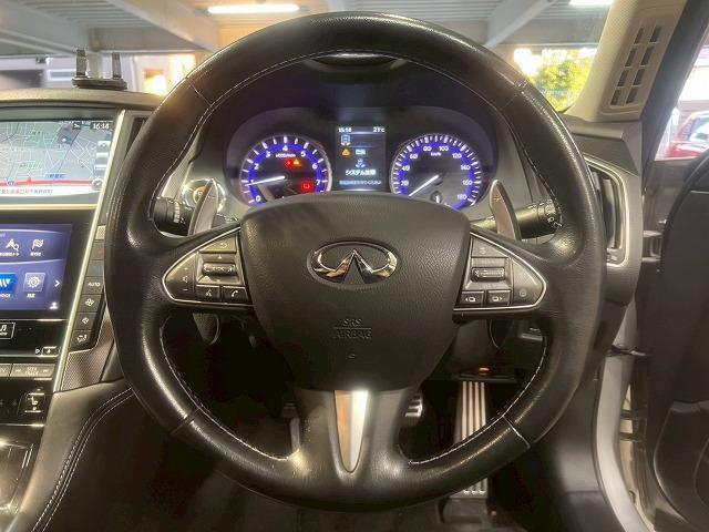 スカイライン 200GT-tタイプSP ナビ/全周囲/シートメモリ/レーダークルーズ/アイドリングストップ/パドルシフト/革シート/パワーシート/Bluetooth接続/コーナーセンサー/LEDライト/フロントフォグ/スマートキ/ETC(50枚目)