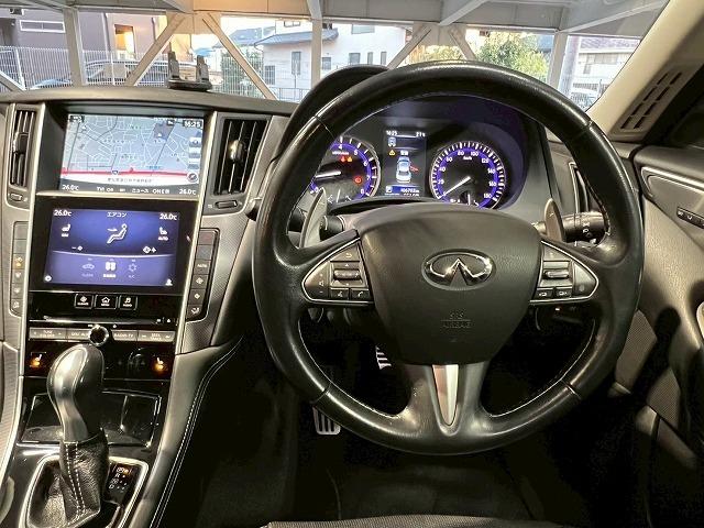 スカイライン 200GT-tタイプSP ナビ/全周囲/シートメモリ/レーダークルーズ/アイドリングストップ/パドルシフト/革シート/パワーシート/Bluetooth接続/コーナーセンサー/LEDライト/フロントフォグ/スマートキ/ETC(75枚目)