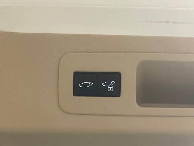 【電動リアゲート】ボタンひとつで大きなゲートも簡単に開閉可能です。