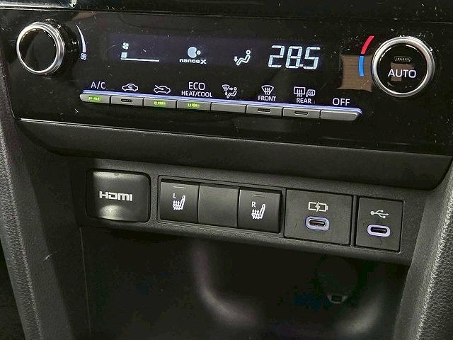 ヤリスクロス ハイブリッドＺ　ウルバーノ　全周囲カメラ／ＢＳＭ　／ナビＴＶ／シートヒーター／ハンドルヒーター／パワーシート／ＨＤＭＩ端子／レーダークルーズ／ステアリングスイッチ／ＵＳＢ端子／ＬＥＤライト／フロントフォグ／スマートキー／ＥＴＣ（61枚目）