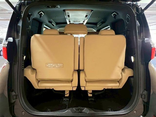 アルファードハイブリッド Executive Lounge JBL/後席モニター/両側電動/BSM/ETC/14インチナビ/全周囲/パワーシート/シートメモリ/ムーンルーフ/デジタルミラー/ベンチレーション/AC100V/衝突軽減/レーンアシスト/ETC(27枚目)
