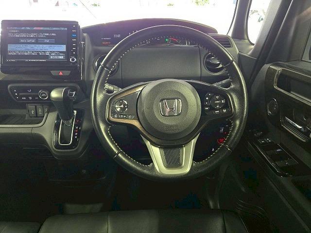 N-BOXカスタム カスタム G・Lターボ Honda SENSING ナビTV/バックカメラ/レーダークルーズ/両側電動/Bluetooth接続/USB端子/衝突軽減/レーンアシスト/ベンチシート/パドルシフト/ステアリングスイッチ/ドライブレコーダー/ETC(38枚目)