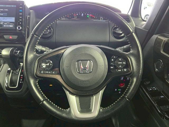 N-BOXカスタム カスタム G・Lターボ Honda SENSING ナビTV/バックカメラ/レーダークルーズ/両側電動/Bluetooth接続/USB端子/衝突軽減/レーンアシスト/ベンチシート/パドルシフト/ステアリングスイッチ/ドライブレコーダー/ETC(39枚目)