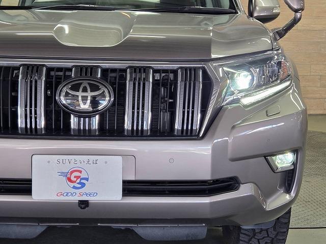 ランドクルーザープラド ＴＸ　ルーフレール／９インチナビ／バックカメラ／ＬＥＤライト／ＲＥＣＡＲＯシート／クリアランスソナー／衝突軽減／レーンアシスト／レーダークルーズ／オートハイビーム／ヘッドライトウォッシャー／ＥＴＣ（30枚目）