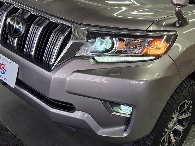 ランドクルーザープラド ＴＸ　ルーフレール／９インチナビ／バックカメラ／ＬＥＤライト／ＲＥＣＡＲＯシート／クリアランスソナー／衝突軽減／レーンアシスト／レーダークルーズ／オートハイビーム／ヘッドライトウォッシャー／ＥＴＣ（34枚目）