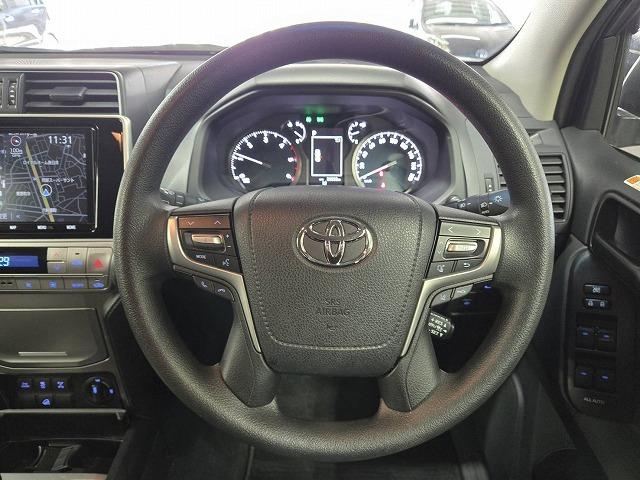 ランドクルーザープラド ＴＸ　ルーフレール／９インチナビ／バックカメラ／ＬＥＤライト／ＲＥＣＡＲＯシート／クリアランスソナー／衝突軽減／レーンアシスト／レーダークルーズ／オートハイビーム／ヘッドライトウォッシャー／ＥＴＣ（46枚目）