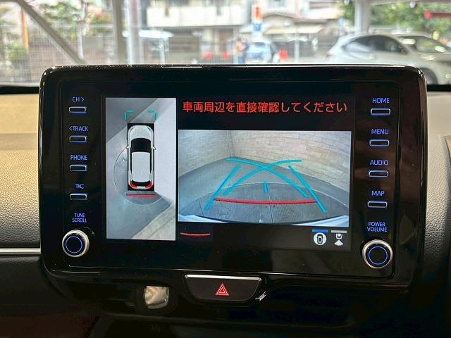 ヤリスクロス ハイブリッドＺ　モデリスタエアロ／全周囲／ナビ／レーダークルーズ／衝突軽減／レーンアシスト／ブラインドスポット／シートヒーター／ステアリングスイッチ／電動リアゲート／Ｂｌｕｅｔｏｏｔｈ接続／１８インチアルミ／ＥＴＣ（46枚目）