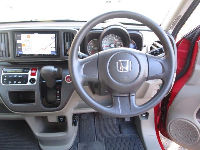 N-ONE G ワンオーナー 点検整備+保証付 SDナビ ワンセグ アイドリングストップ スマートキー 電動格納ミラー ETC ヘッドライトレベライザー 横滑り防止 ベンチシート プッシュスタート 走行41000キロ(9枚目)