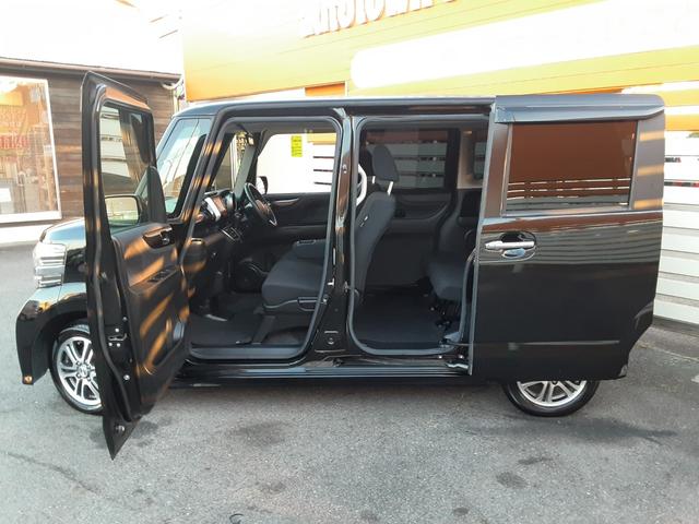 N-BOXカスタム G SSパッケージ 衝突軽減ブレーキ 両側電動スライドドア 純正メモリーナビ ワンセグ BLUETOOTH対応 バックカメラ CD DVD再生 オートライト ディスチャージ ウィンカーミラー アルミ スマートキー(46枚目)