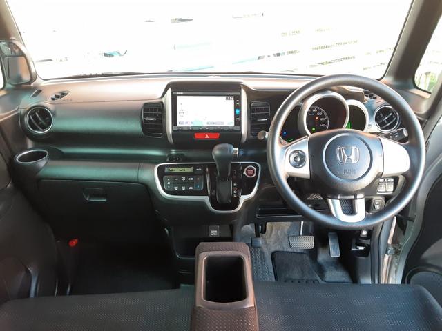 N-BOX+ G SSパッケージ 後期モデル 衝突軽減ブレーキ メモリーナビ フルセグ バックカメラ BLUETOOTH対応 DVD再生 CD アイドリングストップ ETC スマートキー ヘッドライトレベライザー(3枚目)