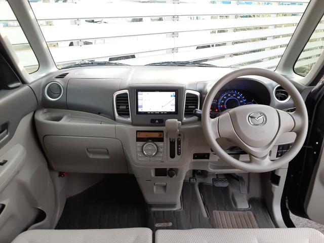 フレアワゴン XS 衝突軽減ブレーキ 純正SDナビ ワンセグ CD USB 左電動スライドドア アイドリングストップ スマートキー 横滑防止 電動格納ミラー ベンチシート 走行38000キロ スマートキー連動セキュリティ(3枚目)