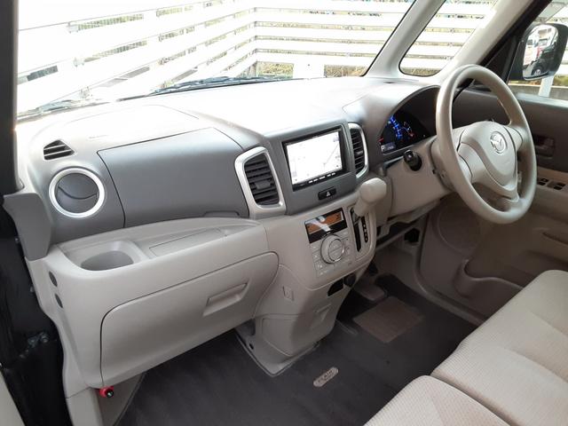 フレアワゴン XS 衝突軽減ブレーキ 純正SDナビ ワンセグ CD USB 左電動スライドドア アイドリングストップ スマートキー 横滑防止 電動格納ミラー ベンチシート 走行38000キロ スマートキー連動セキュリティ(13枚目)