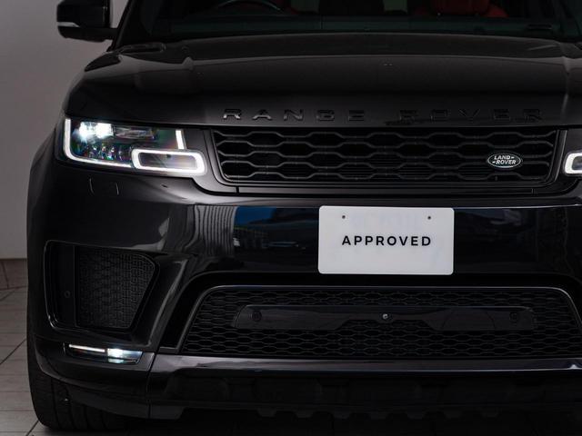 レンジローバースポーツ オートバイオグラフィーダイナミック　認定中古車　パノラミックスライディングルーフ　ＬＥＤヘッドライト　シートクーラー　シートヒーター　ステアリングヒーター　レッドレザー　純正２２インチＡＷ　ブラックパック　フル液晶メーター（21枚目）