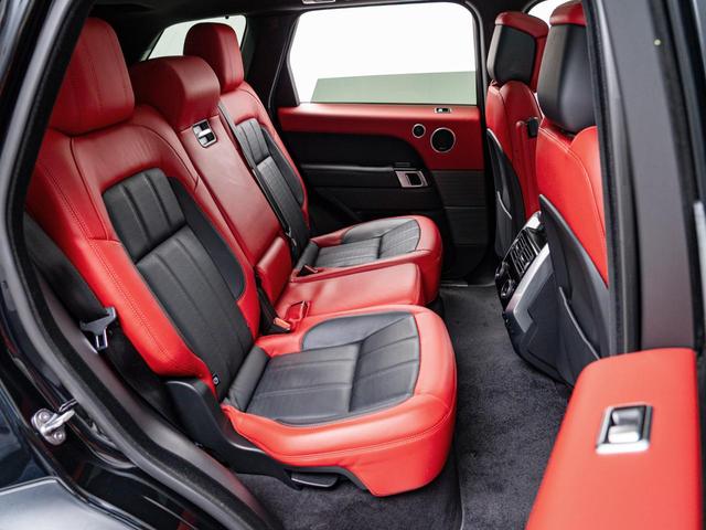 レンジローバースポーツ オートバイオグラフィーダイナミック　認定中古車　パノラミックスライディングルーフ　ＬＥＤヘッドライト　シートクーラー　シートヒーター　ステアリングヒーター　レッドレザー　純正２２インチＡＷ　ブラックパック　フル液晶メーター（34枚目）