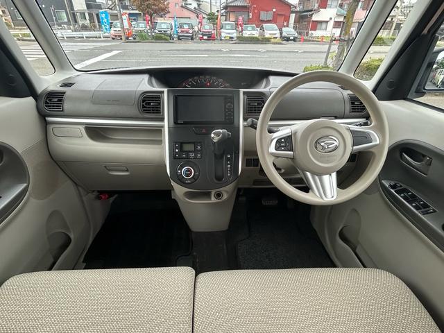 タント Ｘ　ＳＡ　保証付　修復歴無　禁煙車　車検２年付　バックカメラ　アイドリングストップ　コンピューター診断済　ナビ　ＴＶ　ＥＴＣ　ＣＤ　ＵＳＢ　プッシュスタート　スマートキー２個　取扱説明書　ステアリングスイッチ（7枚目）