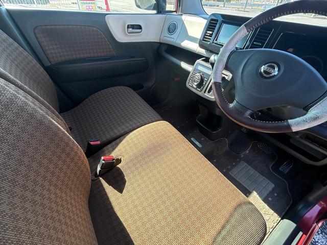 モコ Xアイドリングストップ 保証付 修復歴無 禁煙車 車検2年付 ナビ Bluetooth フルセグTV コンピューター診断済 プッシュスタート スマートキー2個 CD DVD USB 社外アルミホイール ドライブレコーダー(37枚目)