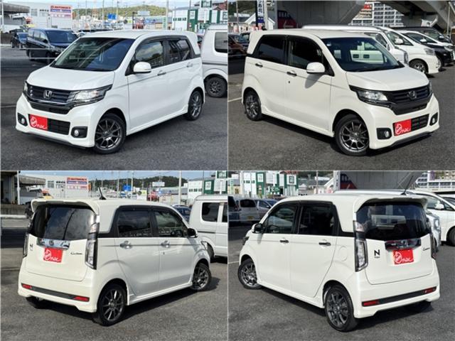 N-WGNカスタム G・ターボパッケージ 社外SDナビ フルセグTV バックカメラ HIDライト スマートキー2個 社外15インチAW ドラレコ ステアリングリモコン CTBA クルコン ハーフレザー オートリトラミラー フロアマット(7枚目)