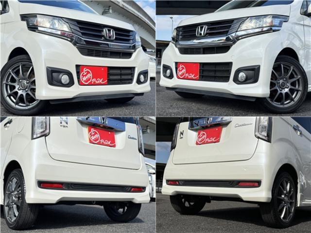 N-WGNカスタム G・ターボパッケージ 社外SDナビ フルセグTV バックカメラ HIDライト スマートキー2個 社外15インチAW ドラレコ ステアリングリモコン CTBA クルコン ハーフレザー オートリトラミラー フロアマット(12枚目)