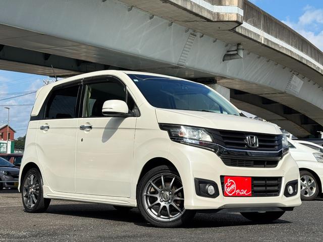 N-WGNカスタム G・ターボパッケージ 社外SDナビ フルセグTV バックカメラ HIDライト スマートキー2個 社外15インチAW ドラレコ ステアリングリモコン CTBA クルコン ハーフレザー オートリトラミラー フロアマット(24枚目)