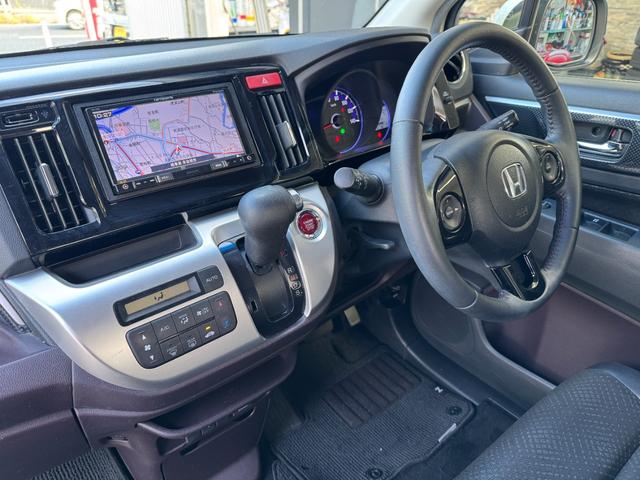 N-WGNカスタム G・ターボパッケージ 社外SDナビ フルセグTV バックカメラ HIDライト スマートキー2個 社外15インチAW ドラレコ ステアリングリモコン CTBA クルコン ハーフレザー オートリトラミラー フロアマット(34枚目)