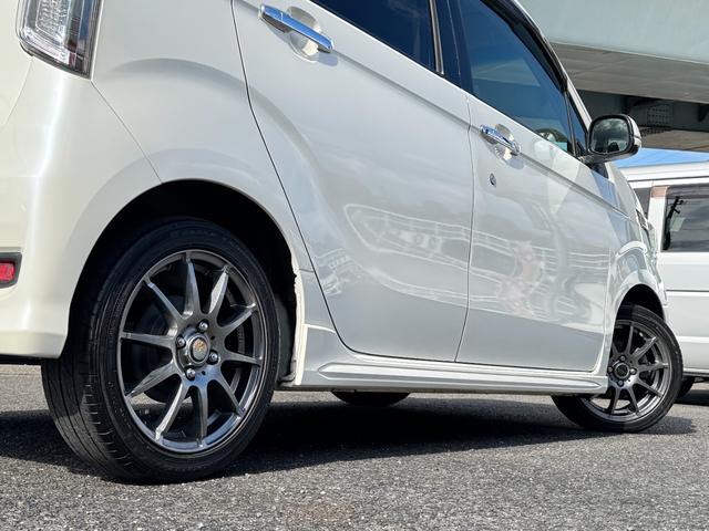 N-WGNカスタム G・ターボパッケージ 社外SDナビ フルセグTV バックカメラ HIDライト スマートキー2個 社外15インチAW ドラレコ ステアリングリモコン CTBA クルコン ハーフレザー オートリトラミラー フロアマット(49枚目)