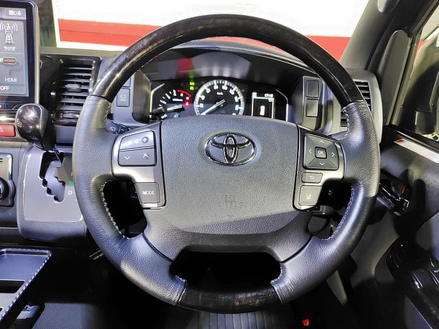 ハイエースバン スーパーGL ダークプライムII 4WD ETC 全周囲カメラ ナビ TV クリアランスソナー レーンアシスト 衝突被害軽減システム 両側電動スライドドア オートマチックハイビーム オートライト スマートキー 電動格納ミラー AT(3枚目)