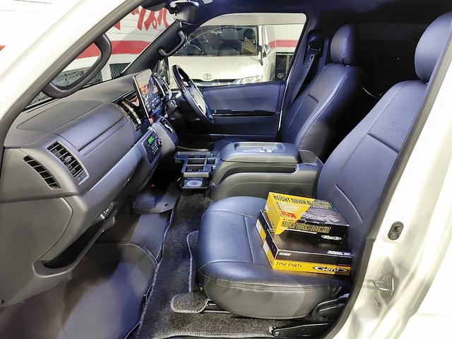 ハイエースバン スーパーGL ダークプライムII 4WD ETC 全周囲カメラ ナビ TV クリアランスソナー レーンアシスト 衝突被害軽減システム 両側電動スライドドア オートマチックハイビーム オートライト スマートキー 電動格納ミラー AT(65枚目)
