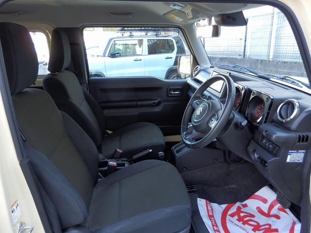 ジムニー ＸＣ　１年保証付き／４ＷＤ／ＡＴ車／衝突軽減ブレーキ／オートクルーズ／社外ナビ／フルセグＴＶ／Ｂｌｕｅｔｏｏｔｈ対応／シートヒーター／ＬＥＤヘッドライト／純正アルミ／車線逸脱防止／プッシュエンジンスタート（38枚目）