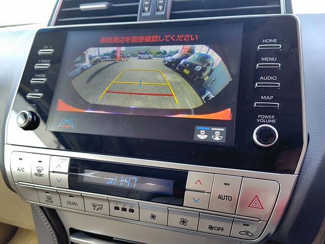 ランドクルーザープラド ＴＸ　Ｌパッケージ　マットブラックエディション　４ＷＤ　ドライブレコーダー　全周囲カメラ　クリアランスソナー　オートクルーズコントロール　レーンアシスト　パワーシート　衝突被害軽減システム　サンルーフ　ナビ　ＴＶ　オートマチックハイビーム（6枚目）