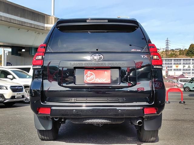 ランドクルーザープラド ＴＸ　Ｌパッケージ　マットブラックエディション　４ＷＤ　ドライブレコーダー　全周囲カメラ　クリアランスソナー　オートクルーズコントロール　レーンアシスト　パワーシート　衝突被害軽減システム　サンルーフ　ナビ　ＴＶ　オートマチックハイビーム（19枚目）