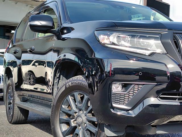 ランドクルーザープラド ＴＸ　Ｌパッケージ　マットブラックエディション　４ＷＤ　ドライブレコーダー　全周囲カメラ　クリアランスソナー　オートクルーズコントロール　レーンアシスト　パワーシート　衝突被害軽減システム　サンルーフ　ナビ　ＴＶ　オートマチックハイビーム（27枚目）