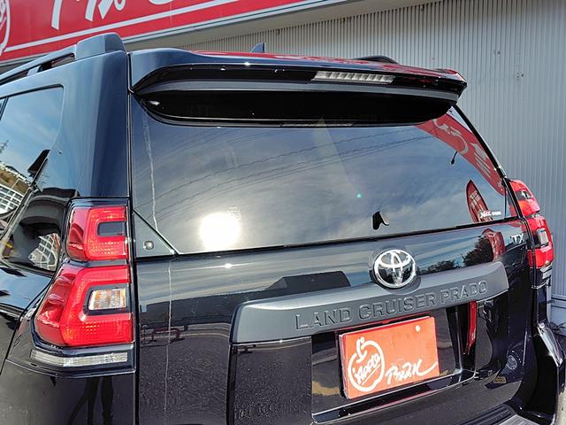 ランドクルーザープラド ＴＸ　Ｌパッケージ　マットブラックエディション　４ＷＤ　ドライブレコーダー　全周囲カメラ　クリアランスソナー　オートクルーズコントロール　レーンアシスト　パワーシート　衝突被害軽減システム　サンルーフ　ナビ　ＴＶ　オートマチックハイビーム（35枚目）