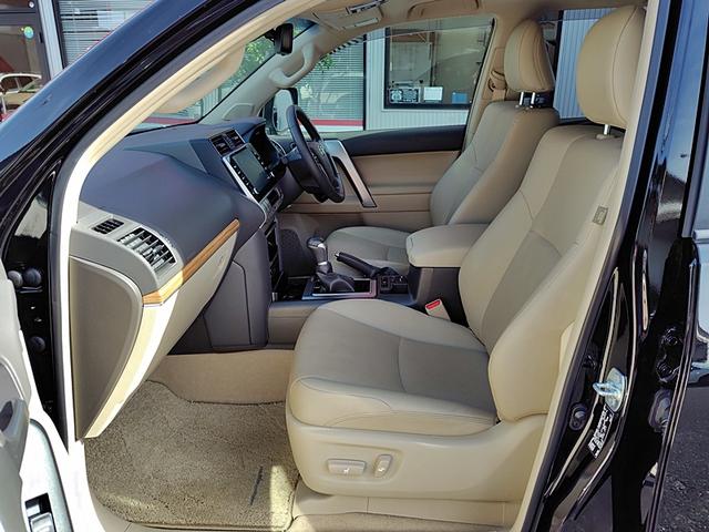 ランドクルーザープラド ＴＸ　Ｌパッケージ　マットブラックエディション　４ＷＤ　ドライブレコーダー　全周囲カメラ　クリアランスソナー　オートクルーズコントロール　レーンアシスト　パワーシート　衝突被害軽減システム　サンルーフ　ナビ　ＴＶ　オートマチックハイビーム（68枚目）