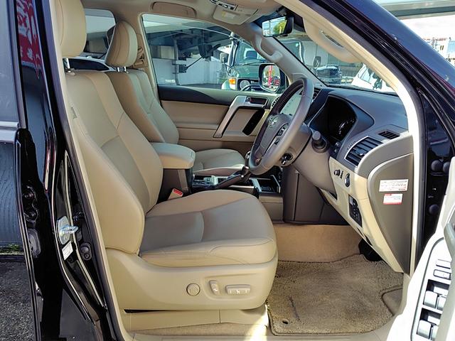 ランドクルーザープラド ＴＸ　Ｌパッケージ　マットブラックエディション　４ＷＤ　ドライブレコーダー　全周囲カメラ　クリアランスソナー　オートクルーズコントロール　レーンアシスト　パワーシート　衝突被害軽減システム　サンルーフ　ナビ　ＴＶ　オートマチックハイビーム（69枚目）