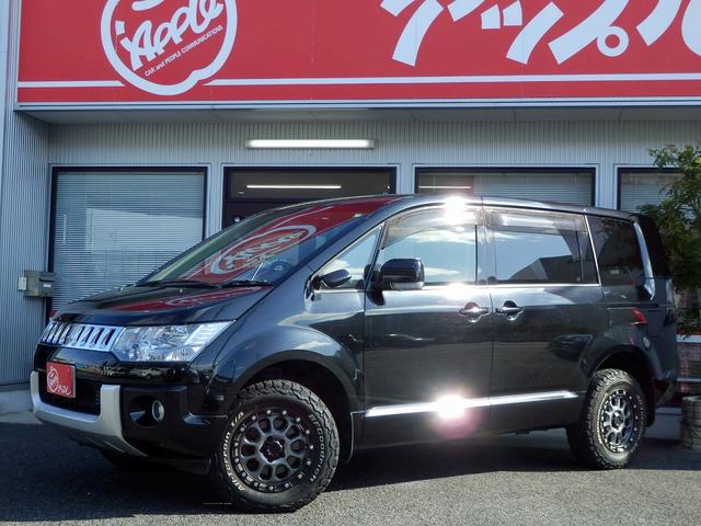 デリカＤ：５ Ｄ　パワーパッケージ　１年保証付／４ＷＤ／軽油／両側電動スライドドア／ＭＫＷ１６インチアルミ／ＢＦグッドリッチＡＴタイヤ／アルパイン後席モニタ／純正ナビ／地デジＴＶ／バックカメラ／ＥＴＣ／シートヒーター／オートクルーズ／（10枚目）