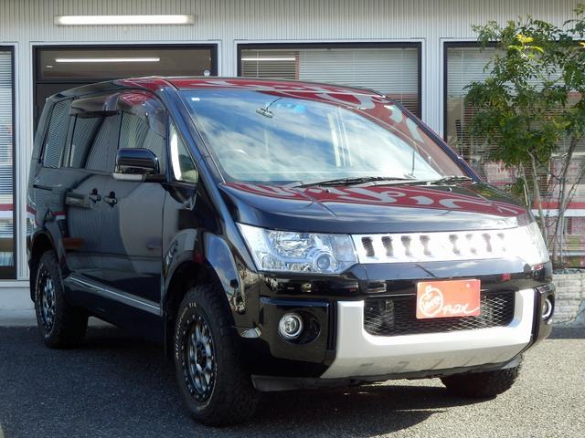 デリカＤ：５ Ｄ　パワーパッケージ　１年保証付／４ＷＤ／軽油／両側電動スライドドア／ＭＫＷ１６インチアルミ／ＢＦグッドリッチＡＴタイヤ／アルパイン後席モニタ／純正ナビ／地デジＴＶ／バックカメラ／ＥＴＣ／シートヒーター／オートクルーズ／（15枚目）