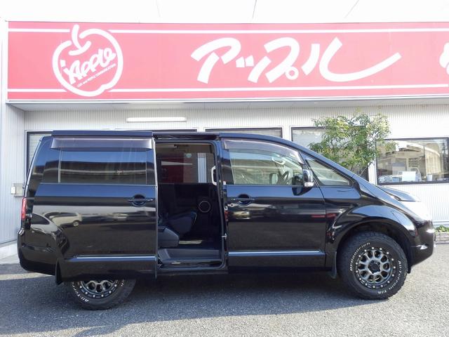 デリカＤ：５ Ｄ　パワーパッケージ　１年保証付／４ＷＤ／軽油／両側電動スライドドア／ＭＫＷ１６インチアルミ／ＢＦグッドリッチＡＴタイヤ／アルパイン後席モニタ／純正ナビ／地デジＴＶ／バックカメラ／ＥＴＣ／シートヒーター／オートクルーズ／（20枚目）