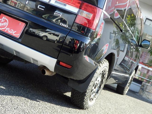 デリカＤ：５ Ｄ　パワーパッケージ　１年保証付／４ＷＤ／軽油／両側電動スライドドア／ＭＫＷ１６インチアルミ／ＢＦグッドリッチＡＴタイヤ／アルパイン後席モニタ／純正ナビ／地デジＴＶ／バックカメラ／ＥＴＣ／シートヒーター／オートクルーズ／（27枚目）