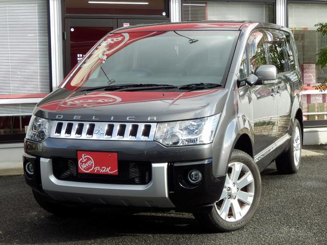 デリカD:5 D パワーパッケージ 4WD 軽油 ドライブレコーダー ETC バックカメラ オートクルーズコントロール 両側電動スライドドア オートライト HID スマートキー 電動格納ミラー シートヒーター 3列シート ウォークスル(9枚目)