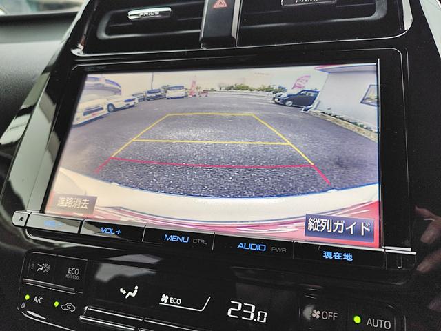 プリウス Sセーフティプラス 4WD ドライブレコーダー ETC クリアランスソナー オートクルーズコントロール パークアシスト 衝突被害軽減システム バックカメラ ナビ TV アルミホイール オートマチックハイビーム(6枚目)